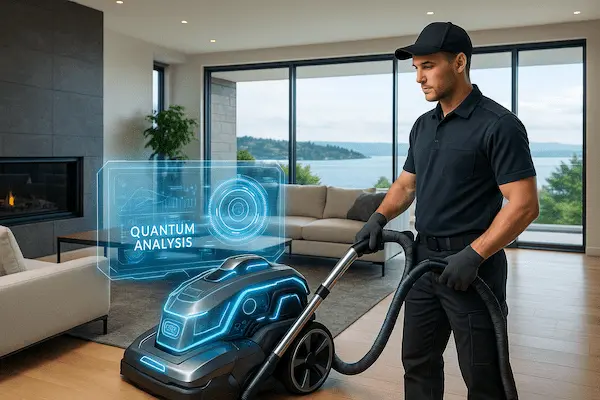 Quantum-enhanced luxury home cleaning in Kirkland