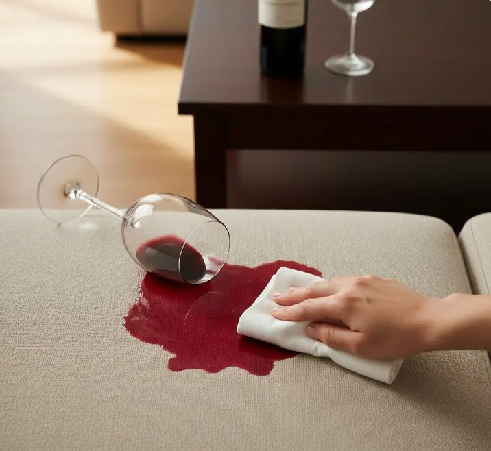 How to Remove Wine Stains from Couch Fabric | Expert Stain Removal Guide