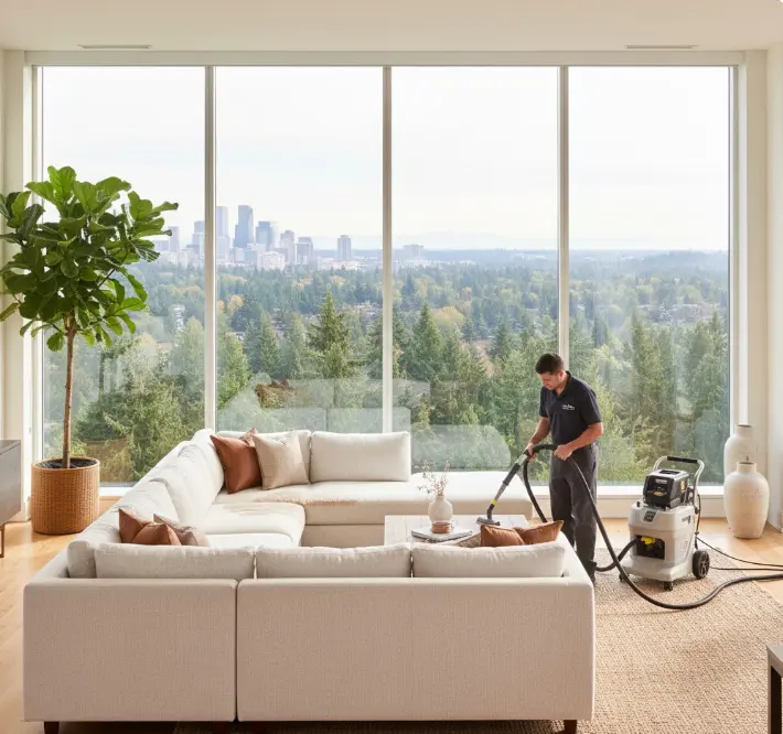 Upholstery Cleaning in Bellevue, WA | Local Furniture Cleaning Service Guide